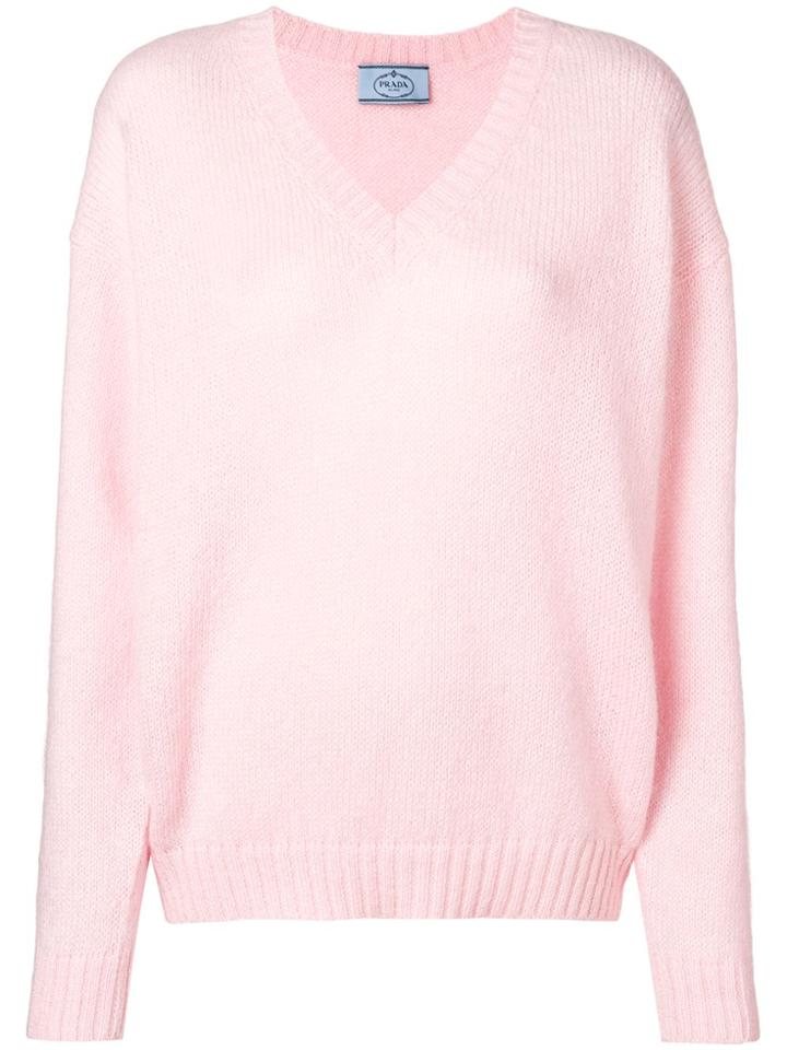 Prada Knit Sweater - Pink & Purple