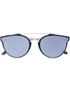 Retrosuperfuture 'ekk' Sunglasses, Women's, Black, Glass
