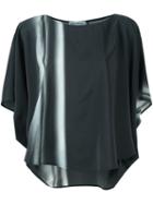 Issey Miyake Printed Loose Fit Blouse