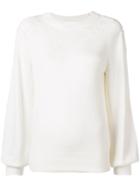 See By Chloé Embroidered Sweater - White