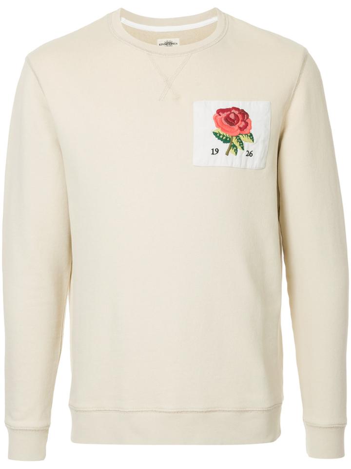 Kent & Curwen Logo Patch Sweater - Nude & Neutrals
