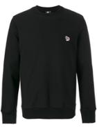 Ps By Paul Smith Embroidered Sweatshirt - Black