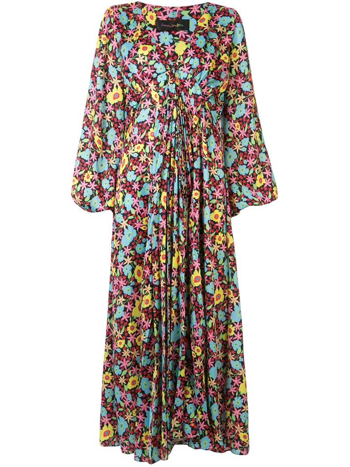 Romance Was Born Pop Life Godet Gown - Black