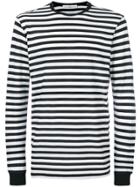 Golden Goose Deluxe Brand Striped Long Sleeve T-shirt - Black