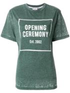 Opening Ceremony Logo Print T-shirt - Green