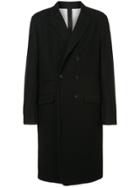 Forme D'expression Button Fastened Longsleeved Coat - Black