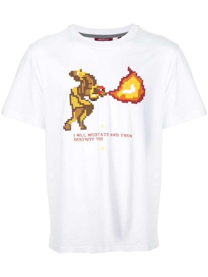 Mostly Heard Rarely Seen 8-bit Mediator T-shirt - White
