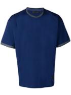 Prada Grey Trim T-shirt - Blue