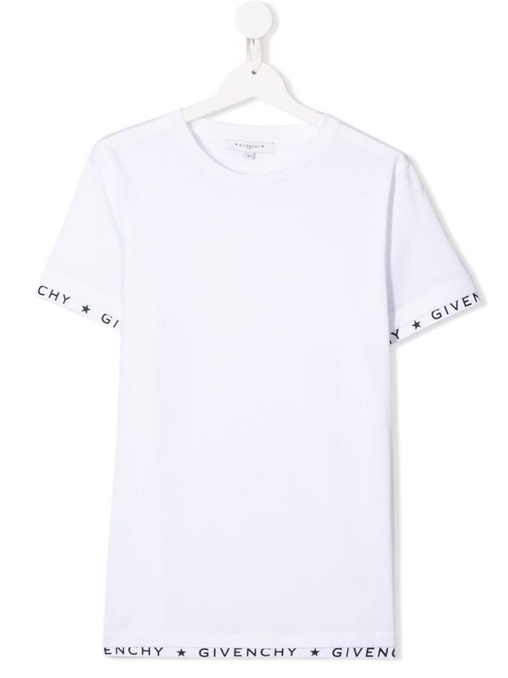 Givenchy Kids Teen Layered Logo T-shirt - White