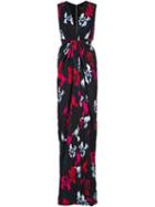 Thakoon Floral Print Evening Dress