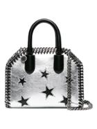 Stella Mccartney Silver Falabella Star Shoulder Bag - Metallic