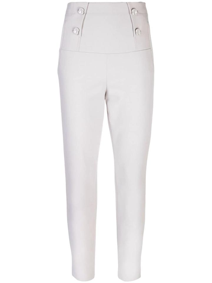 Tibi High-waisted Tailored Trousers - Grey