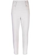 Tibi High-waisted Tailored Trousers - Grey