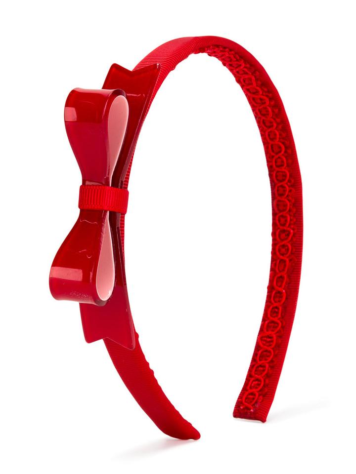 Monnalisa Side-bow Headband, Girl's, Red