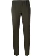 P.a.r.o.s.h. 'lily' Trousers, Women's, Size: Medium, Green, Spandex/elastane/virgin Wool