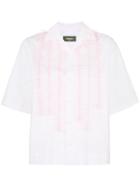 Dsquared2 Cropped Ruffle Shirt - Pink