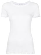 Helmut Lang Distressed T-shirt - White