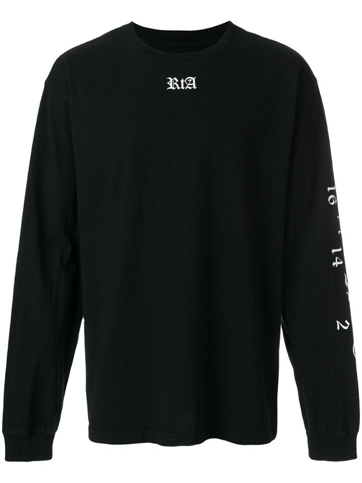 Rta Logo Patch Sweatshirt - Black