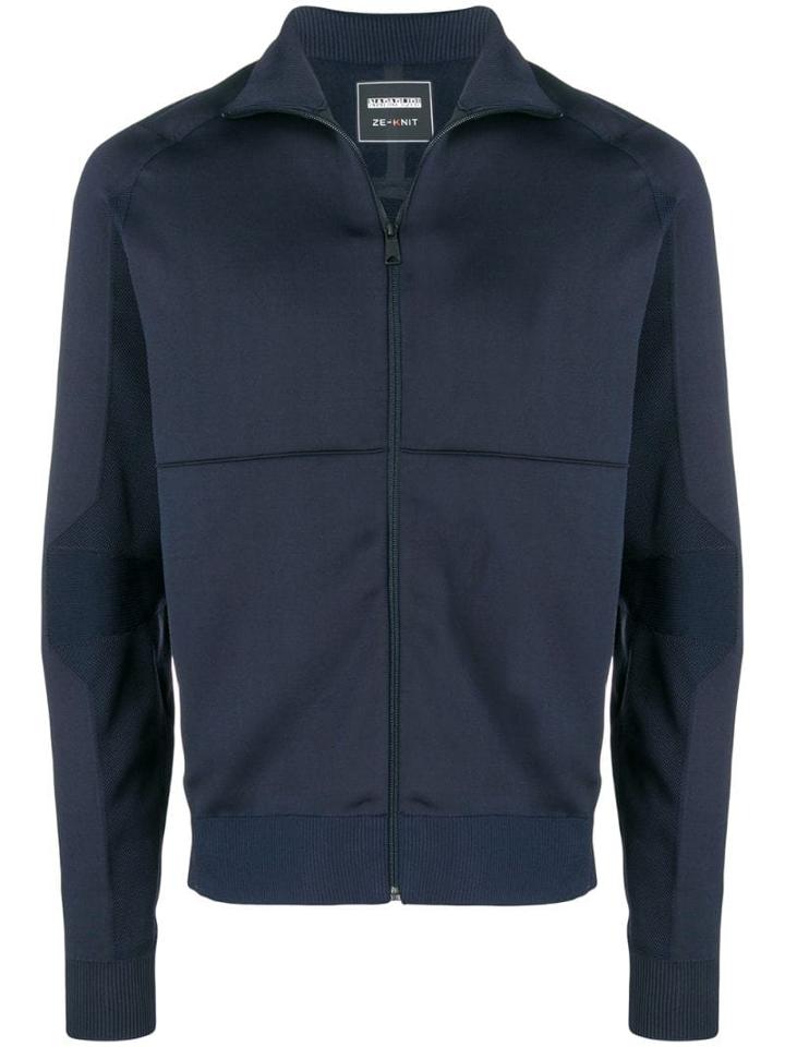 Napapijri X Martine Rose Zipped Sweater - Blue