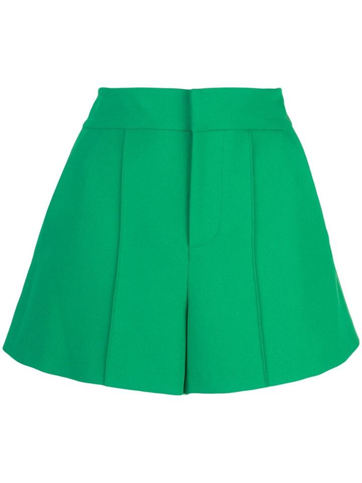 Alice+olivia Dylan Shorts - Green