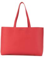 Orciani Large Logo Tote - Red