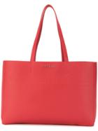 Orciani Large Logo Tote - Red