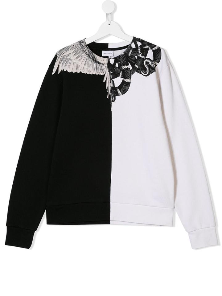 Marcelo Burlon County Of Milan Kids Teen Snake And Eagle T-shirt -