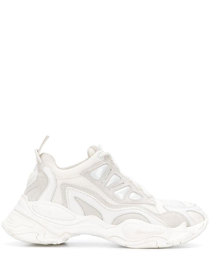 Sandro Paris Astro Sneakers - White