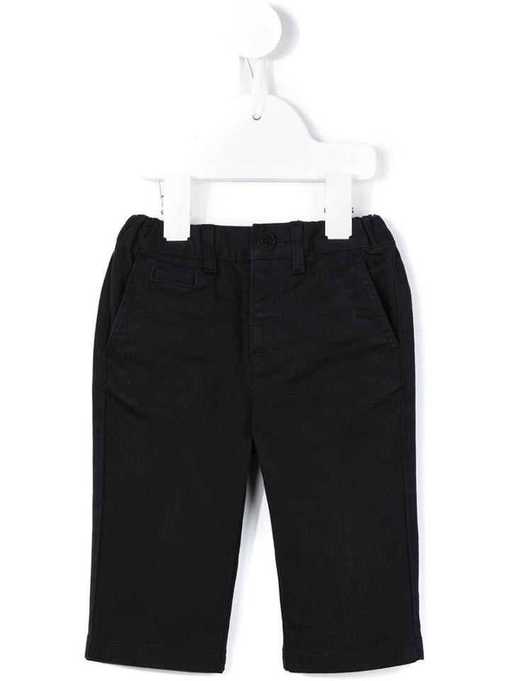 Burberry Kids - Stretch Chinos - Kids - Cotton/spandex/elastane - 9 Mth, Blue