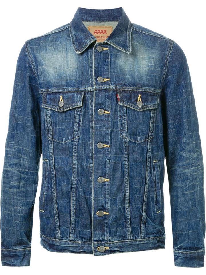 Anrealage 'right Hans Left Hand' Denim Jacket
