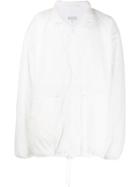 Maison Margiela Oversized Windbreaker Jacket - White