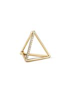 Shihara Diamond Triangle Earring 15 (01) - Metallic