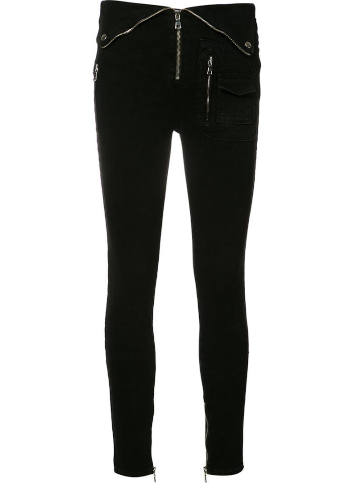 Rta - Skinny Jeans - Women - Cotton/polyester/spandex/elastane - 26, Black, Cotton/polyester/spandex/elastane