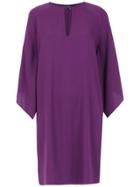 Tufi Duek Straight Fit Dress - Purple