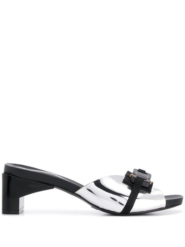 1017 Alyx 9sm Heeled Mules - Black