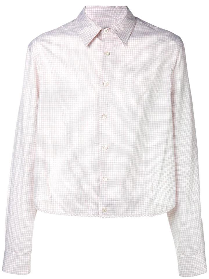 Raf Simons Cropped Shirt - White