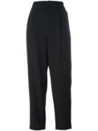 Dkny High-waisted Cropped Trousers