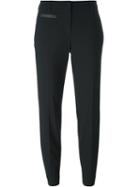 Brunello Cucinelli Cropped Tailored Trousers, Women's, Size: 42, Black, Polyamide/spandex/elastane/wool