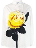 Prada Rose Print Shirt - White