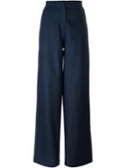Charlie May High Waisted Wide Leg Jeans, Women's, Size: S, Blue, Cotton