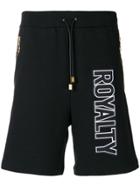 Fausto Puglisi Royalty Track Shorts - Black