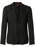 Barena Creased Suit Jacket - Black