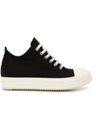 Rick Owens Drkshdw Cyclops Sneakers, Men's, Size: 43, Black, Leather/canvas