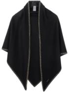 Agnona Trim Detail Scarf