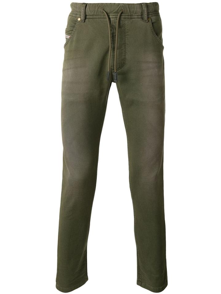 Diesel Straight Trousers - Green