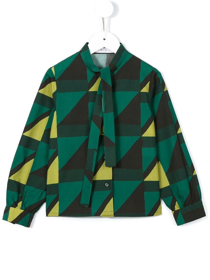Señorita Lemoniez 'dickinson' Blouse, Girl's, Size: 10 Yrs, Green