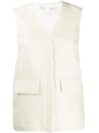 Victoria Victoria Beckham Concealed Front Vest - Neutrals