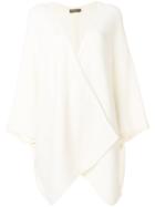 N.peal Cashmere Wrapped Cardigan - White
