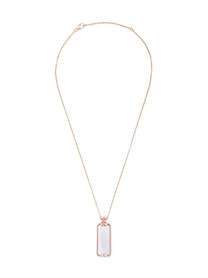 Altruis By Vinaya 'cleopatra Altrius' Necklace - Pink & Purple