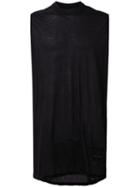 Rick Owens Drkshdw - Sleeveless Tunic - Men - Cotton - One Size, Black, Cotton
